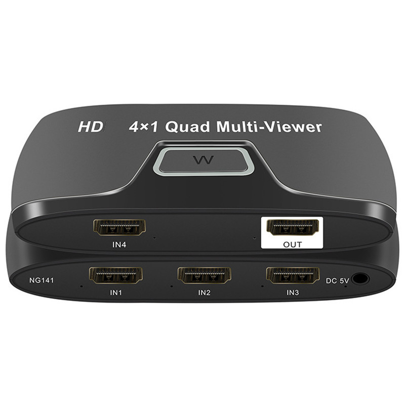 HDMI 4x1 prekidač, 1080P, model YMG141BM, upravljanje napajanjem podržano, daljinsko buđenje nije podržano
