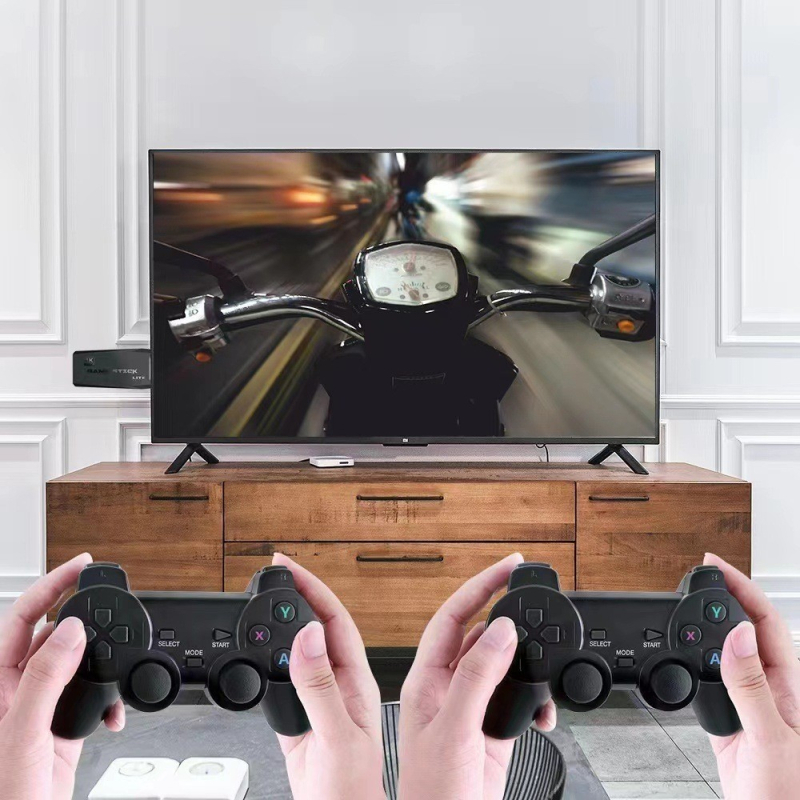 Retro gaming konzola s 128GB memorijom, izlazom 1080p i 3+ igrača, retro stil
