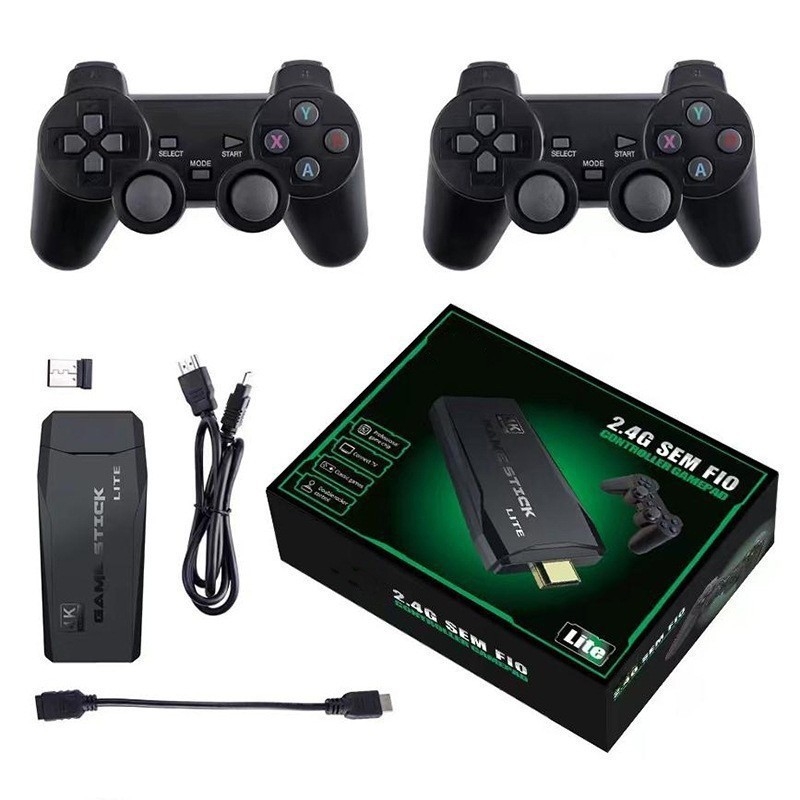 Retro gaming konzola s 128GB memorijom, izlazom 1080p i 3+ igrača, retro stil