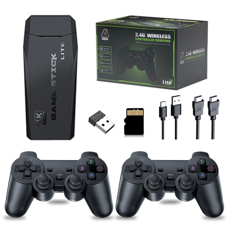 Retro gaming konzola s 128GB memorijom, izlazom 1080p i 3+ igrača, retro stil