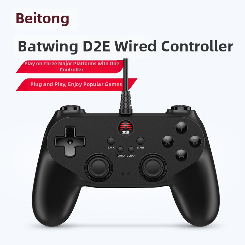Beitong BTP-BD2E USB káblový herný ovládač pre PC s vibráciou, nadšenecká úroveň