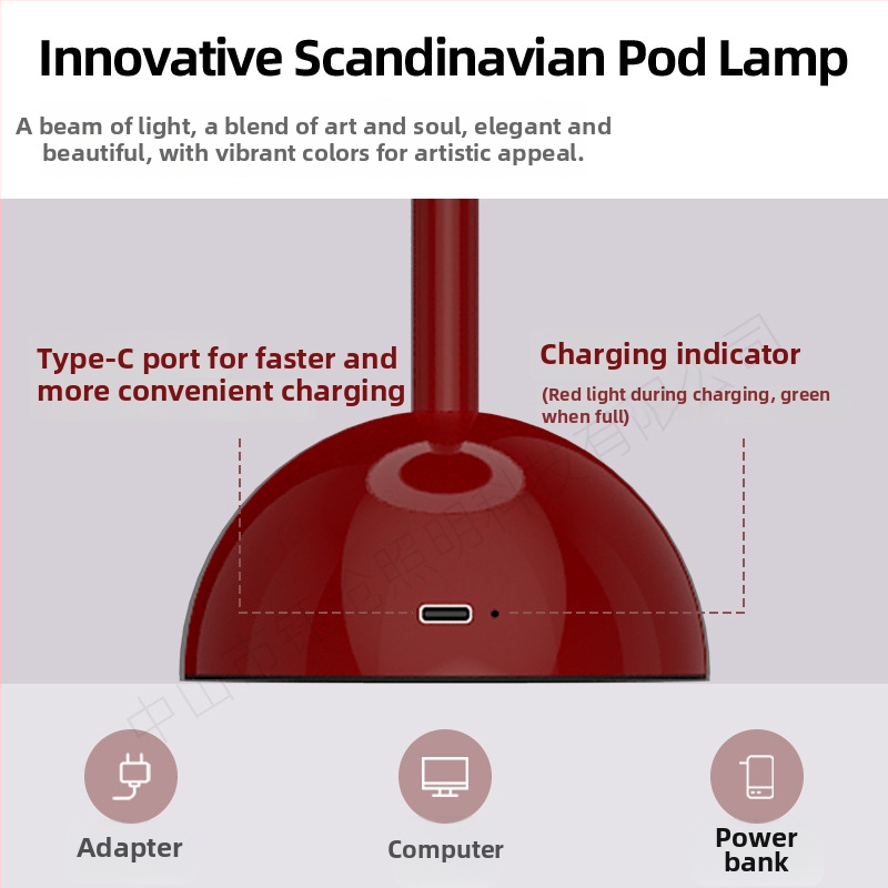 Par LED stolnih lampi s retro kovnim dizajnom, dodirno upravljanje, 5V 3W, model Yczm-017, ambijentalno noćno svjetlo
