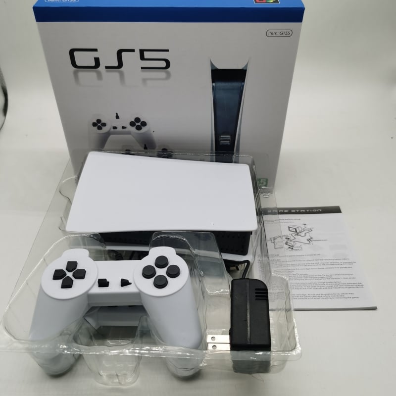 Consolă de jocuri cu stil nostalgic, 4GB memorie, interfață AV, compatibilitate PS3, carcasă ABS