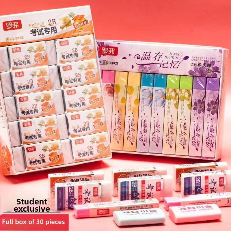 Rove karikatúrna guma na ceruzky, model 159, materiál: guma, použitie: vymazávanie ceruzky