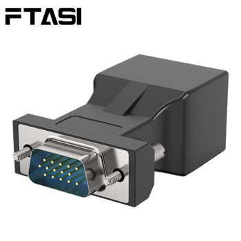 VGA proširenje s RJ45 adapter kabelom, 20 m, univerzalna kompatibilnost, FTASI FT-VJ20