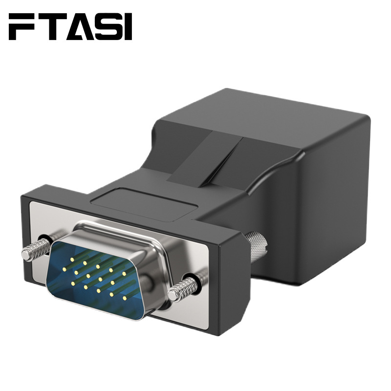 VGA proširenje s RJ45 adapter kabelom, 20 m, univerzalna kompatibilnost, FTASI FT-VJ20