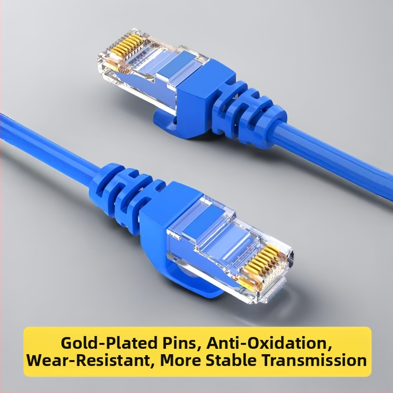 Kábel Cat6 s RJ-45 konektorom pre smerovač, 1 Gbps, čistá meď