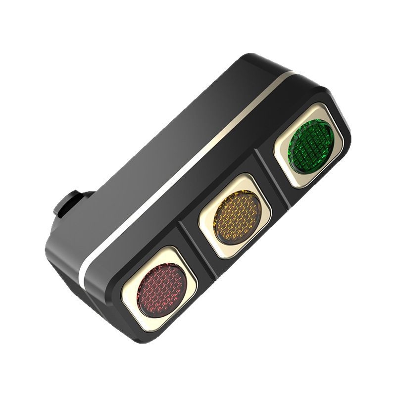 Zadnje svjetlo za bicikl, USB punjeno, trobojno noćno upozorenje, planinski bicikl