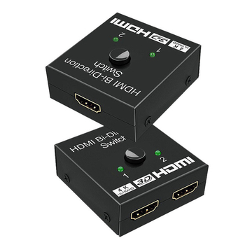 HDMI switcher, 2 intrări 1 ieșire, 4K, comutare AB