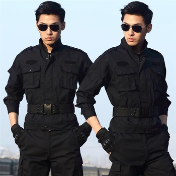 Îmbrăcăminte de antrenament pentru primăvară și toamnă, unisex, din amestec de bumbac, respirabilă și rezistentă la uzură