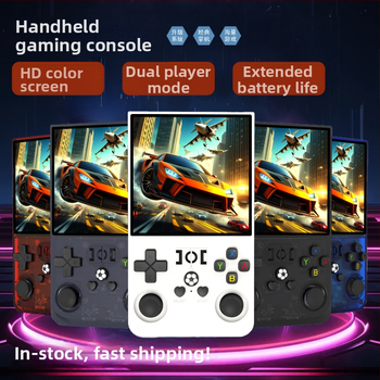 Open-Source prenosná herná konzola R36MAX, podpora GBA/PSP, dvojitý joystick, Android OS, 64–128GB úložisko