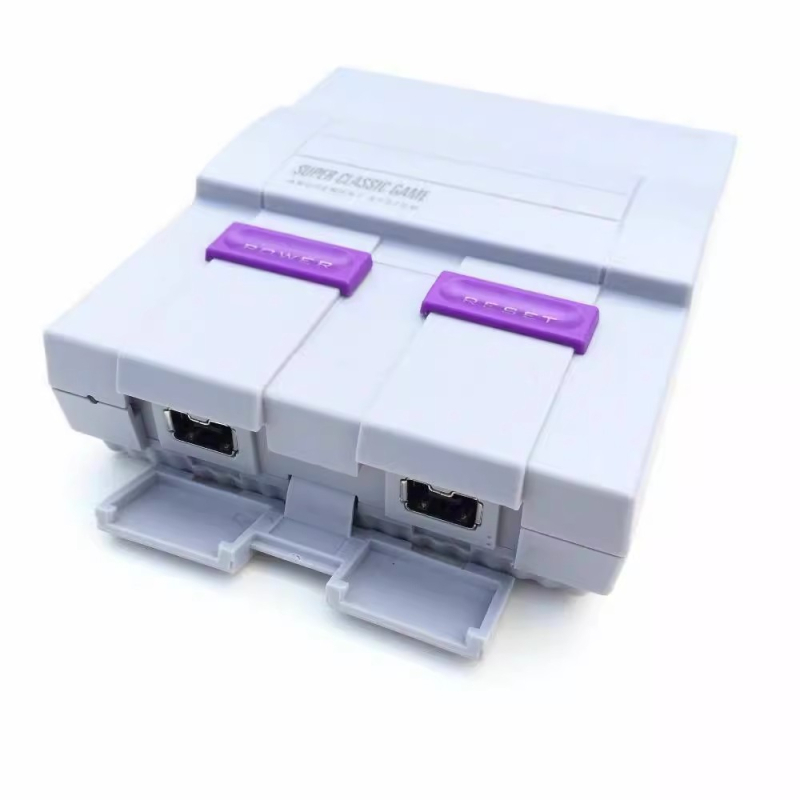 Mini consolă de jocuri pentru TV, cu 400 de jocuri SFC încorporate, stil 8-bit SNES, ieșire HDMI, 256MB memorie, 2 jucători