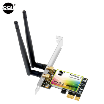 SSU SU-AC1200(A) placă de rețea wireless PCIe