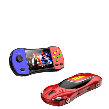 Consolă portabilă de curse cu jocuri RPG, OS în 16 biți, 256MB memorie, interfață USB, conectare la TV