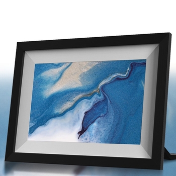 Pametni digitalni okvir za fotografije s cloud albuma, 32GB pohrane, 1024×600 rezolucija, TF kartica podrška, 16:9, reproducira glazbu i video