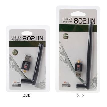 Card de rețea USB wireless 2DB – 300Mbps, interfață USB, IEEE 802.11b/g/n