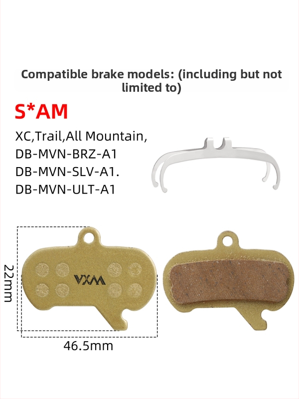 Plăcuțe de frână hidraulice pentru disc pentru bicicletă de munte – Patru pistoane, Model Bicycle 06k, Brand Vxm