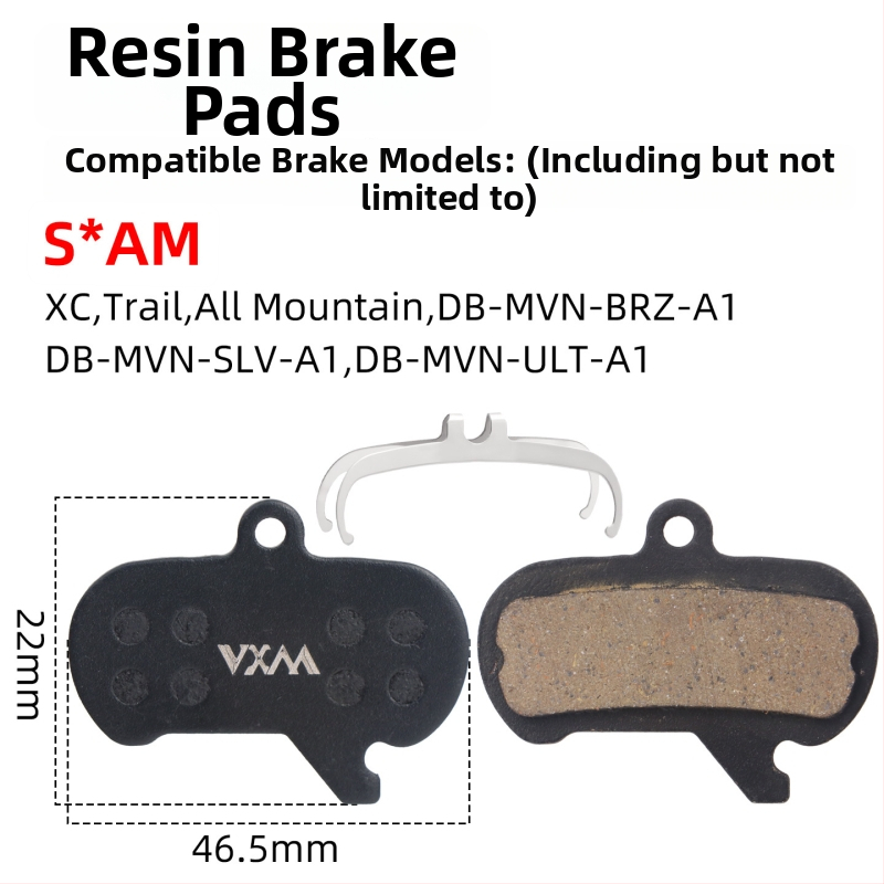 Plăcuțe de frână hidraulice pentru disc pentru bicicletă de munte – Patru pistoane, Model Bicycle 06k, Brand Vxm