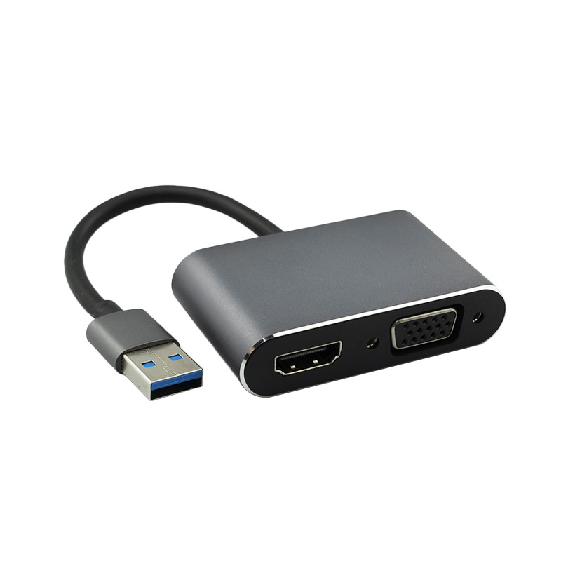 USB na HDMI+VGA dvostruka dock stanica – 1080P, Windows 2000 kompatibilnost, Upravljanje napajanjem