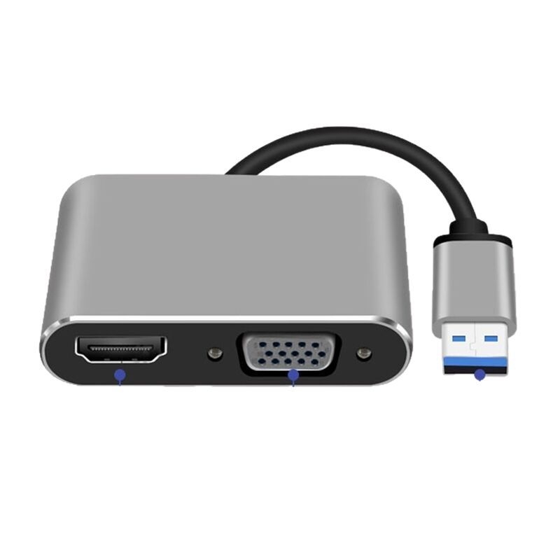 USB na HDMI+VGA dvostruka dock stanica – 1080P, Windows 2000 kompatibilnost, Upravljanje napajanjem