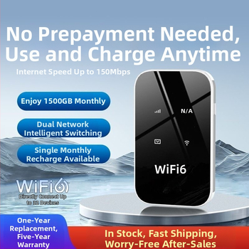 Prijenosni WiFi 6 usmjerivač USB 2.0, firewall, FCC Class B, do 300 Mbps