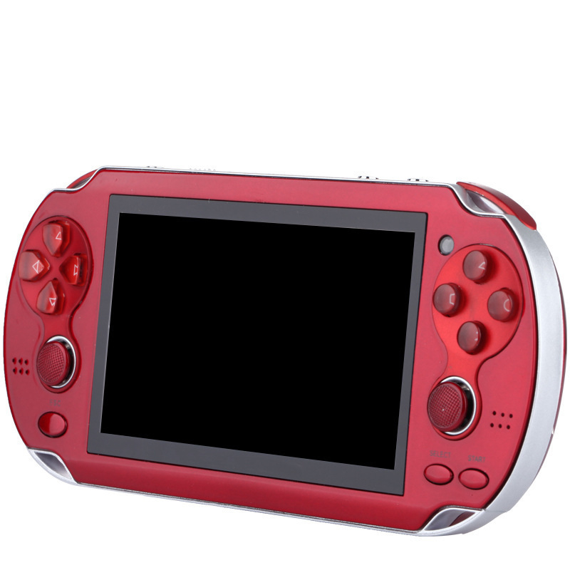 Prenosna gaming konzola X7 s dvostrukim džojistikama, 8GB memorije, USB sučelje, 3,5 mm audio/video, žično povezivanje, RPG