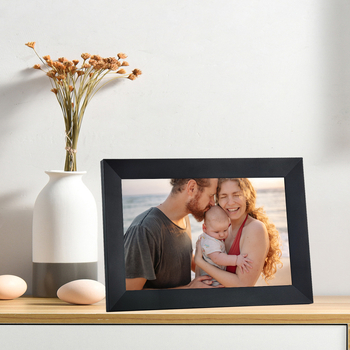 Frameo digitalni okvir za fotografije s cloud prijenosom, zaslon osjetiv na dodir, Wi‑Fi, 16GB pohrane, rezolucija 1280x800