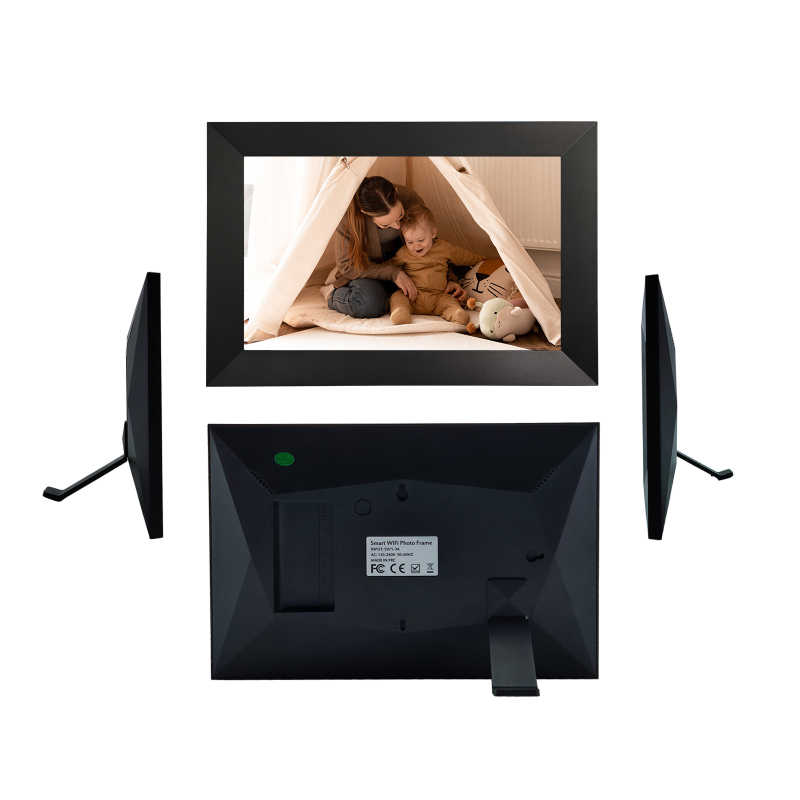 Frameo digitalni okvir za fotografije s cloud prijenosom, zaslon osjetiv na dodir, Wi‑Fi, 16GB pohrane, rezolucija 1280x800
