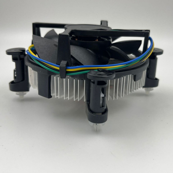 CPU hladnjak radiatorsko hlađenje za PC s bakrenim premazom i aluminijem, hidraulički ležaj, 2000 RPM, 22 dBA, zračno hlađenje, kompatibilan Intel LGA 775/1155/1156/1200