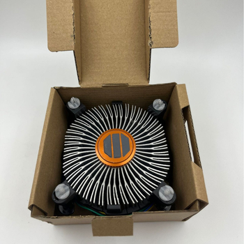 CPU hladnjak radiatorsko hlađenje za PC s bakrenim premazom i aluminijem, hidraulički ležaj, 2000 RPM, 22 dBA, zračno hlađenje, kompatibilan Intel LGA 775/1155/1156/1200