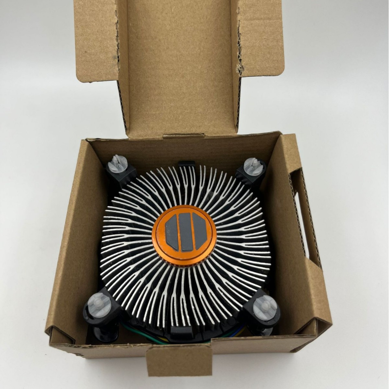 CPU hladnjak radiatorsko hlađenje za PC s bakrenim premazom i aluminijem, hidraulički ležaj, 2000 RPM, 22 dBA, zračno hlađenje, kompatibilan Intel LGA 775/1155/1156/1200