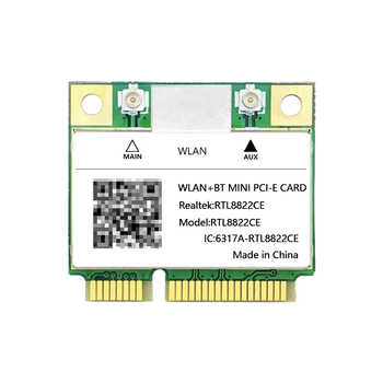 RTL8822CE Mini PCIe Bežična Mrežna Karta, 1200 Mbps, 802.11ac