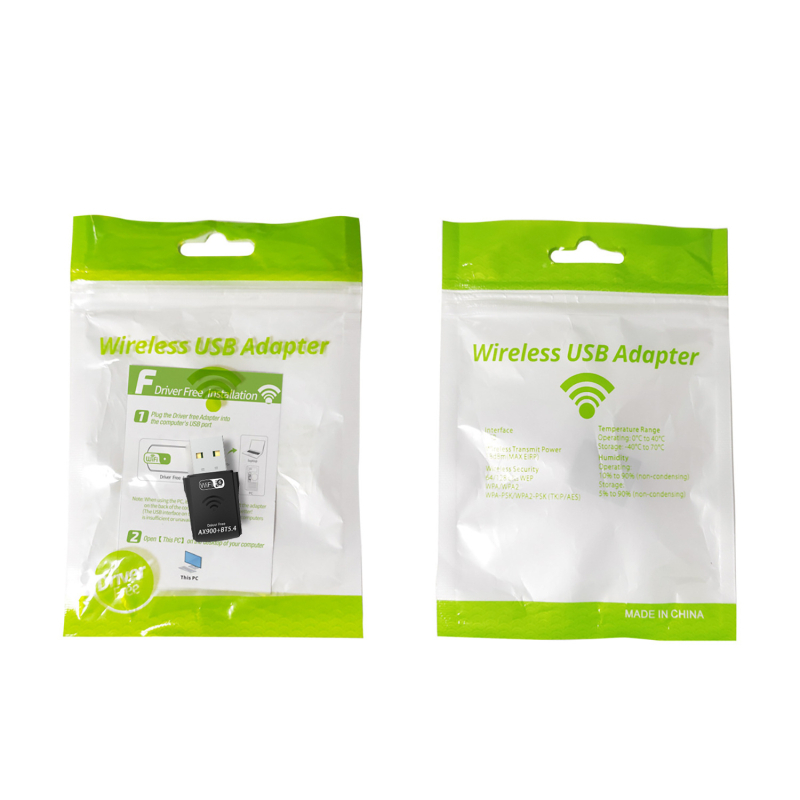 USB bezdrôtová sieťová karta s Bluetooth 5.4, 900 Mbps, 2,4/5 GHz, IEEE 802.11ac/a/b/g/n, model M-1300VR