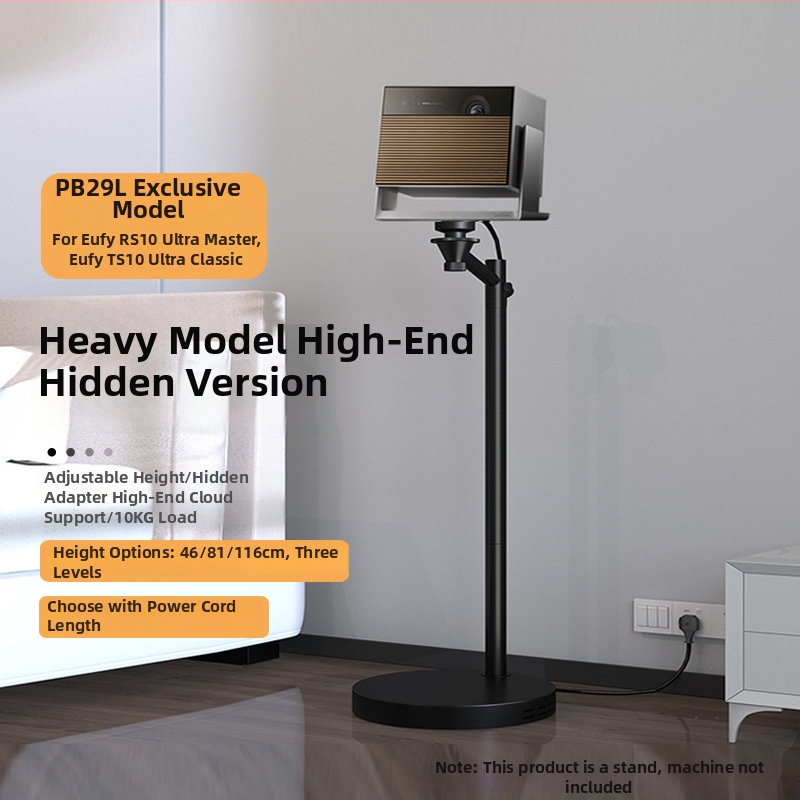Stojan projektora na stenu so skrytým podstavcom, model CINE-PB29L, značka Thinking of Shadow, hmotnosť 6,5 kg, nie je dovážaný