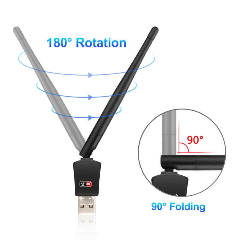 MT7603 Ασύρματη USB Κάρτα Δικτύου - 300Mbps, 2.4GHz, USB διεπαφή, IEEE 802.11b/g/n