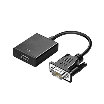 VGA to HDMI adaptér, model Vga to hdmi, pre TV/monitor, nepodporuje diaľkové zapnutie