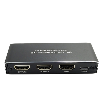 HDMI razdjelnik, model H190, 8K60Hz, prekidač/razdjelnik, HDMI izlaz, napajanje 5V1A