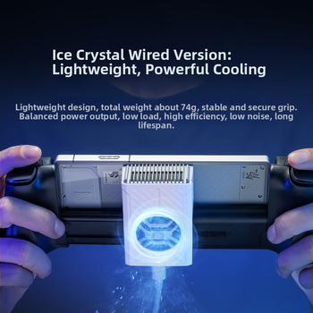 Ψύκτης κινητού για X5lite χειριστήριο, αθόρυβη ψύξη με ημιαγωγούς, USB-C διεπαφή, ασύρματη σύνδεση, μοντέλο X5lite zero joint