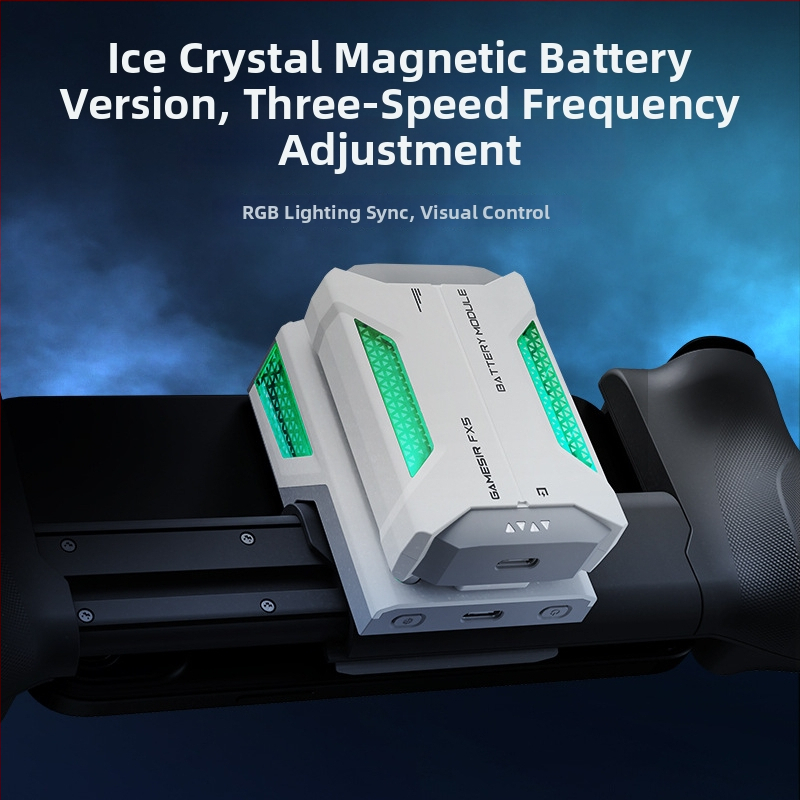 Ψύκτης κινητού για X5lite χειριστήριο, αθόρυβη ψύξη με ημιαγωγούς, USB-C διεπαφή, ασύρματη σύνδεση, μοντέλο X5lite zero joint