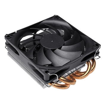 Haomingtai CPU hladnjak, 4 toplinske cijevi, zračno hlađenje, bakar-aluminijska legura, brzina 800-2800 rpm