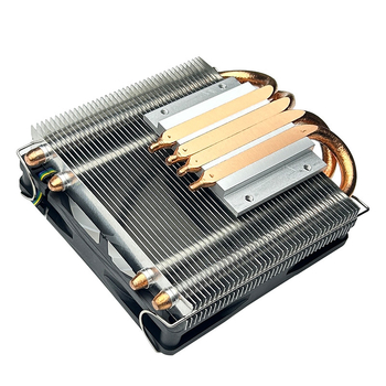 Haomingtai CPU hladnjak, 4 toplinske cijevi, zračno hlađenje, bakar-aluminijska legura, brzina 800-2800 rpm