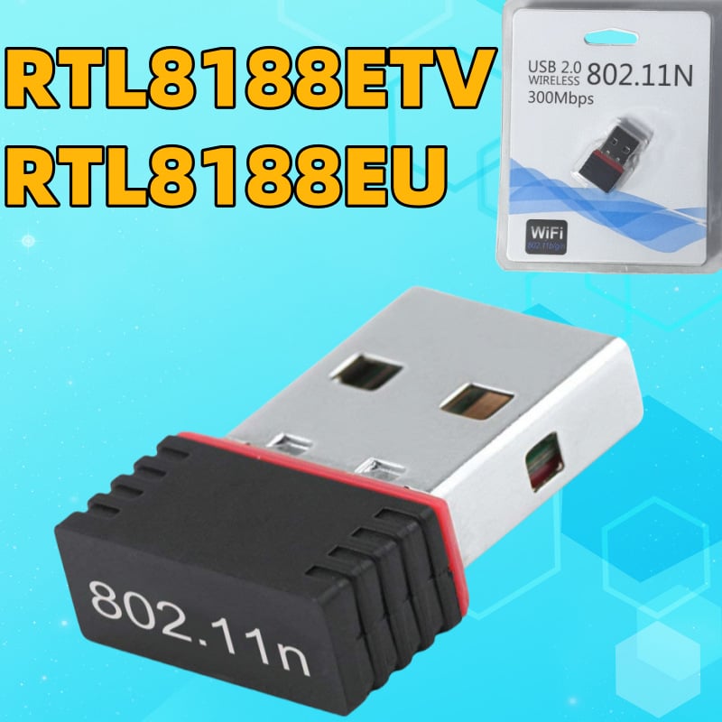 Mini USB bežična mrežna kartica, 150 Mbps WiFi4, USB sučelje