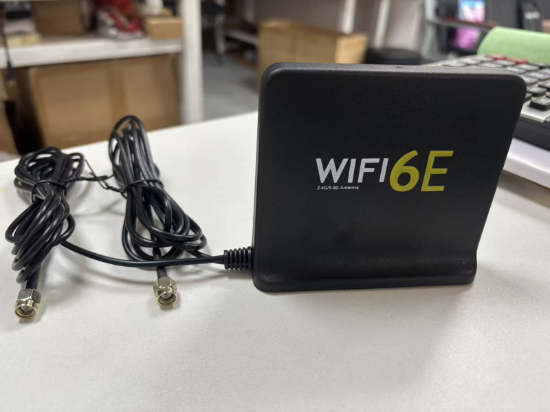Εξωτερική κεραία επέκτασης WiFi 6E για επιτραπέζιο υπολογιστή, SMA σύνδεσμος, υψηλό κέρδος, διπλής ζώνης