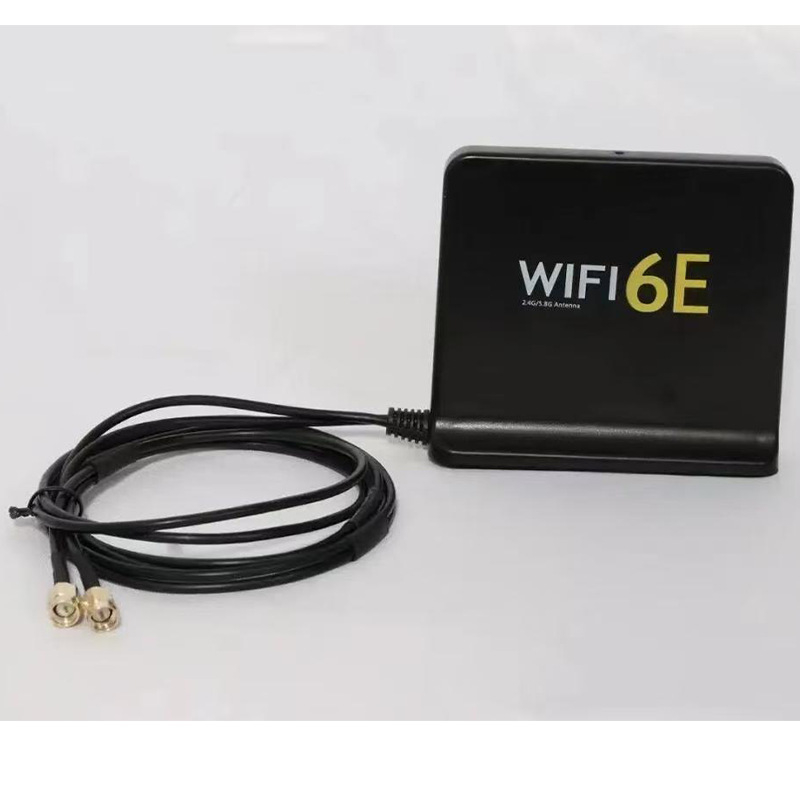 Εξωτερική κεραία επέκτασης WiFi 6E για επιτραπέζιο υπολογιστή, SMA σύνδεσμος, υψηλό κέρδος, διπλής ζώνης