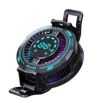 Ημιαγωγικός ψύκτης με μεγάλο ψηφιακό οθόνης και μαγνητική πρόσδεση, σχέδιο clip-on – Μοντέλο F29, 10W, ABS+αλουμινίου κράμα, Type-C διεπαφή