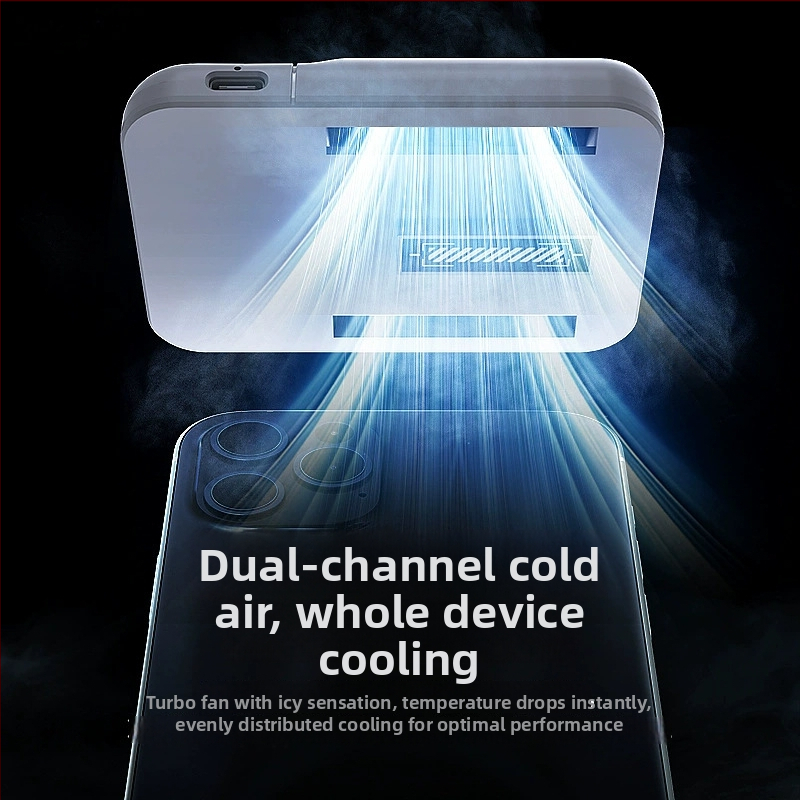 Vzduchový chladič pre ťahací držadlo FLA5, kompatibilný so S2/S3, trojstupňová regulácia, 4W, PC telo, Type-C rozhranie, hmotnosť 68,5 g