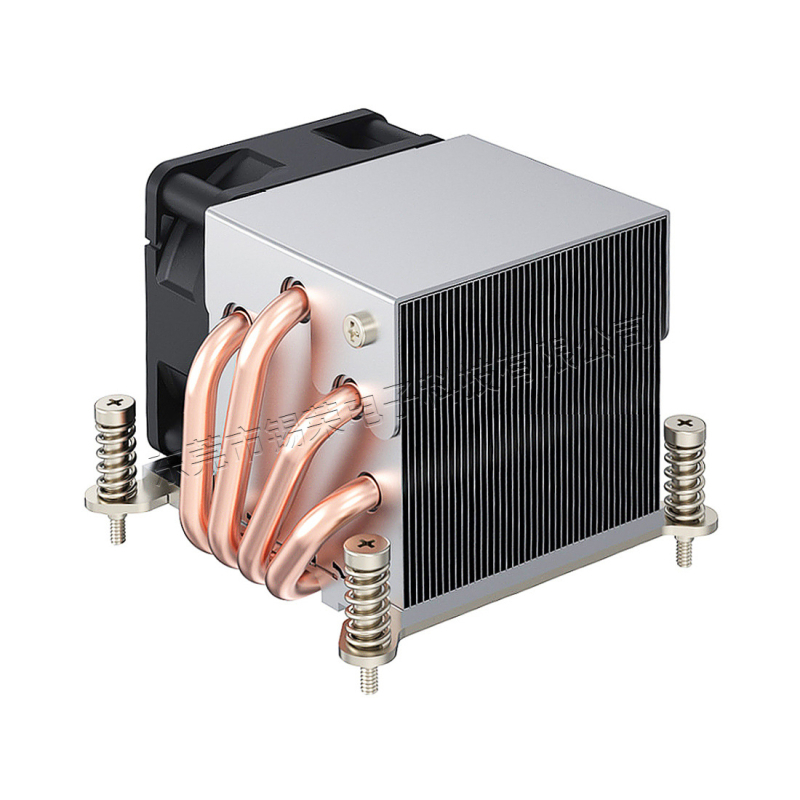 CPU hlađenje za Intel LGA1700, 4 toplovodne cijevi, bakar-aluminijsko spajanje, dimenzije 90x90x67 mm, model LGA1700-1Z08