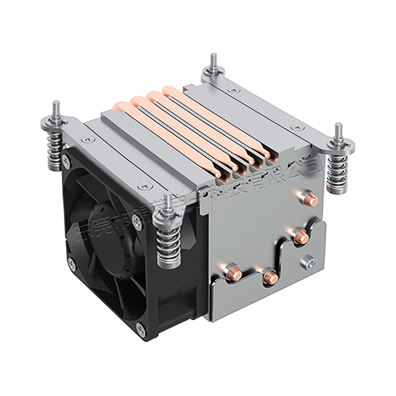 CPU hlađenje za Intel LGA1700, 4 toplovodne cijevi, bakar-aluminijsko spajanje, dimenzije 90x90x67 mm, model LGA1700-1Z08
