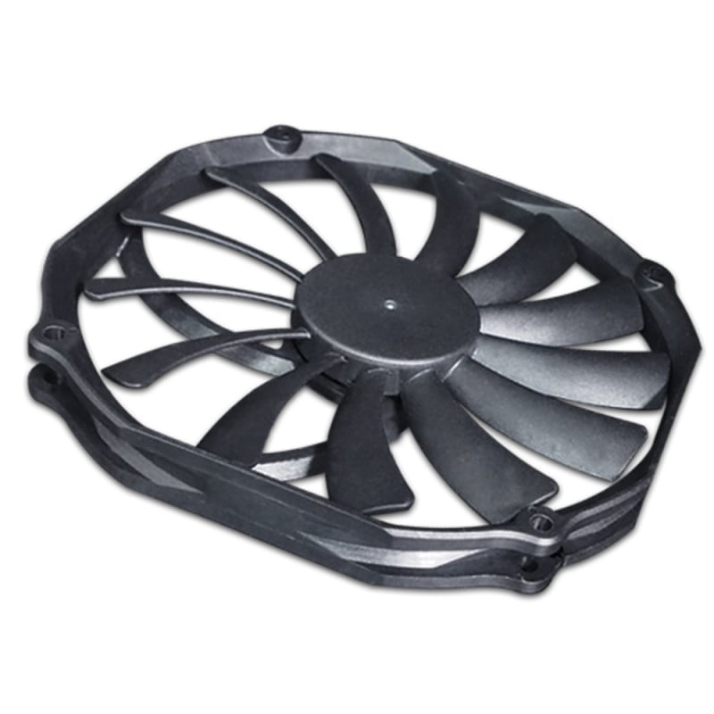Ventilator za hlađenje kućišta desktop računala, Ice Soul F14015, izuzetno tanak dizajn, PWM 4-pin, razmak rupa za vijke 10,5 mm