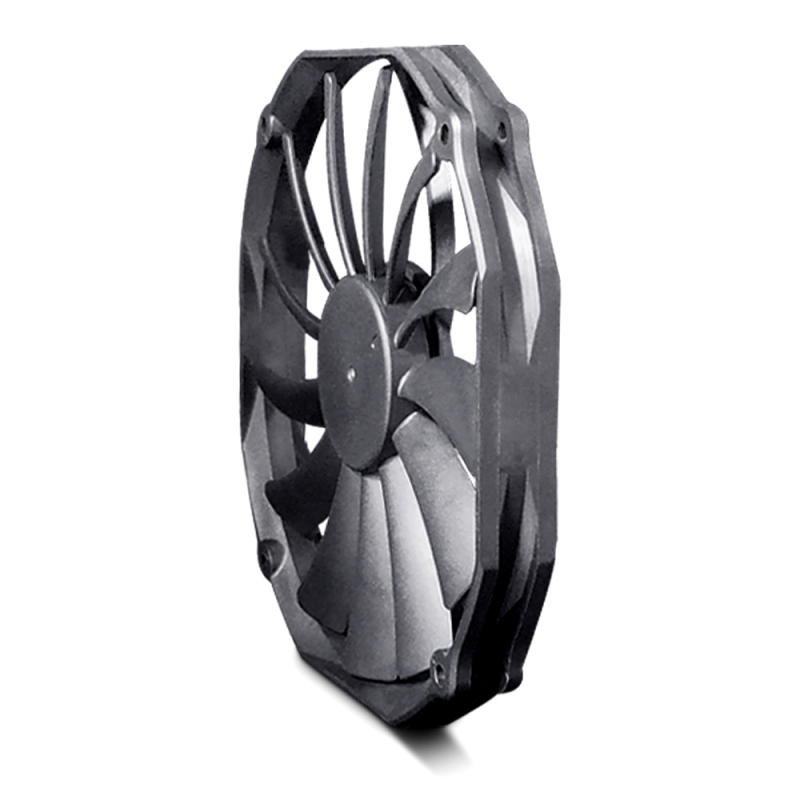 Ventilator za hlađenje kućišta desktop računala, Ice Soul F14015, izuzetno tanak dizajn, PWM 4-pin, razmak rupa za vijke 10,5 mm